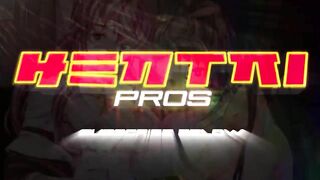 Hentai Pros - Sexy Blonde Babe Gasps & Moans Softly As Her Man's Cock Penetrates Her Wet Pussy