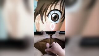 EP 16 - Slave Cums 2 Times In Only 3 Minutes Watching Hentai