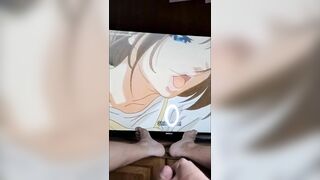 EP 16 - Slave Cums 2 Times In Only 3 Minutes Watching Hentai