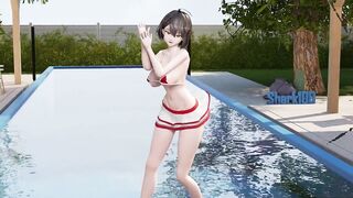 【MMD R-18 SEX DANCE】BALTIMORE Thumbs Up Sex delicious gangbang sweet hard fuck [CREDIT BY] Shark100