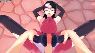 Hentai POV Feet Sarada Uchiha Naruto Boruto: Next Generation