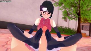 Hentai POV Feet Sarada Uchiha Naruto Boruto: Next Generation