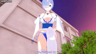 Hentai POV Feet Rem Re:Zero
