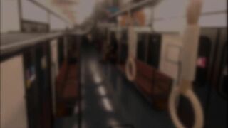 Girl Rides More Than Just A Train On Her Way Home | Vrchat