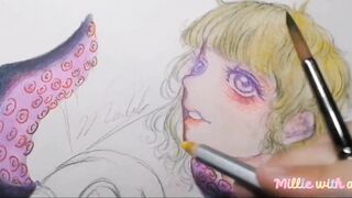 Drawing Hentai - Octopus (MV) Doja Cat ft. SZA - Kiss me more