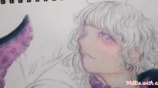 Drawing Hentai - Octopus (MV) Doja Cat ft. SZA - Kiss me more