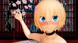 【MMD】Gokuraku Jodo - Nude【R-18】
