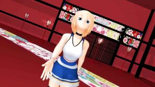 【MMD】Gokuraku Jodo - Nude【R-18】