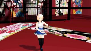 【MMD】Gokuraku Jodo - Nude【R-18】