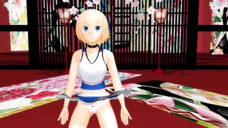 【MMD】Gokuraku Jodo - Nude【R-18】