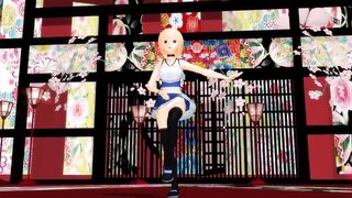 【MMD】Gokuraku Jodo - Nude【R-18】