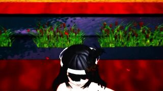 【MMD】Fuso-sister seems to dance paradise Jodo in front of the Admiral【R-18】