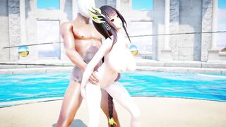 【MMD R-18 SEX DANCE】KANGXI GimmeXGimme Intense office sex hot pussy fucked [CREDIT BY] Shark100