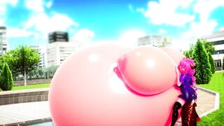 Imbapovi - Ilulu Breasts and Belly Inflation