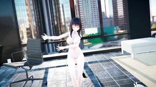 【MMD R-18 SEX DANCE】KANGXI Hard sex in the office casual outfit gimme X gimme [CREDIT BY] Shark100