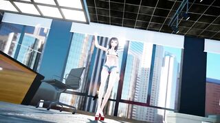 【MMD R-18 SEX DANCE】KANGXI Hard sex in the office casual outfit gimme X gimme [CREDIT BY] Shark100