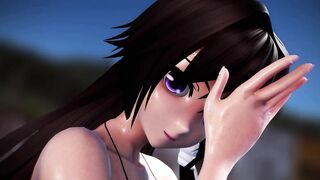 mmd r18 Muv-Luv MMD Yuihime shakes Rupan nsfw 3d hentai ntr
