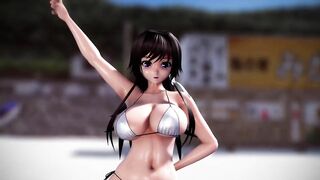 mmd r18 Muv-Luv MMD Yuihime shakes Rupan nsfw 3d hentai ntr