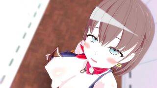 mmd r18 Tawawa MMD Ai chan shows off her cowgirl costume Troll's song Difference 3d hentai nsfw ntr