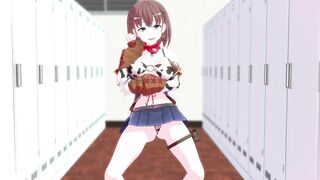 mmd r18 Tawawa MMD Ai chan shows off her cowgirl costume Trolls song 3d hentai nsfw ntr
