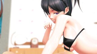 She Enjoys The Morning DeepThroat Blowjob Cleanup - POV - 3D