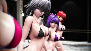 Touhou MMD Scarlet Devil Mansion member Ghost Dance mmd r18 3d hentai nsfw ntr vtuber
