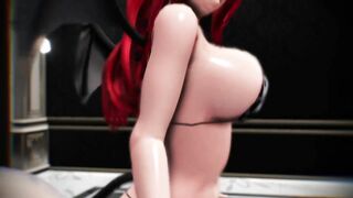 Touhou MMD Scarlet Devil Mansion member Ghost Dance mmd r18 3d hentai nsfw ntr vtuber