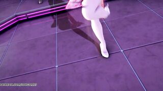 [MMD] PinkCat - Doa Hot Striptease Kasumi Marie Rose Nyotengu Honoka Ayane 4K 60FPS
