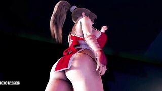 [MMD] PinkCat - Doa Hot Striptease Kasumi Marie Rose Nyotengu Honoka Ayane 4K 60FPS