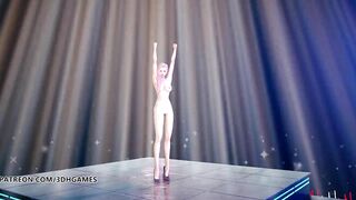 [MMD] Wisin & Yandel - Follow The Leader Seraphine Hot Naked Dance 4K 60FPS