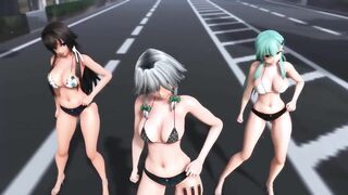 Touhou MMD Sakuya who is inevitable to stare is new thang mmd r18 3d hentai nsfw ntr vtuber