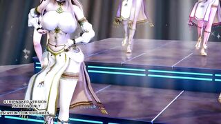 [MMD] Wisin & Yandel - Follow The Leader Sexy Hoy Dance Ahri Akali Kaisa Seraphine Lux KDA