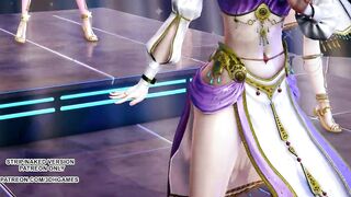 [MMD] Wisin & Yandel - Follow The Leader Sexy Hoy Dance Ahri Akali Kaisa Seraphine Lux KDA