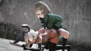 【MMD R-18 SEX DANCE】hardcore intense juicy pleasure delicious buttocks ass [CREDIT BY] Taka84_mmd