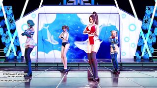 [MMD] Lalal 危 Sexy Hot Dance DOA Mai Shiranui Marie Rose Tamaki Misaki