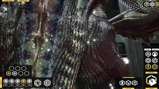 Fallen Doll: Operation Lovecraft Beautiful Alet holding hands doggy style | Furry monster cock