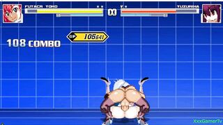FUTACR YOKO VS YUZURIHA, MUGEN GAME