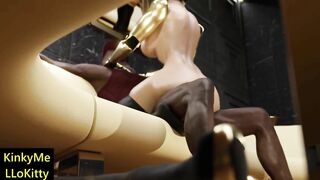 Busty Girl Haydee Blacked - Golden Cock Ring BBC Experience