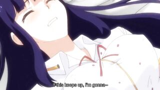 Anime Hentai Schoolgirl can't stop Masturbating in Class with others seeing