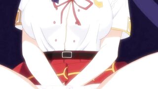 Anime Hentai Schoolgirl can't stop Masturbating in Class with others seeing
