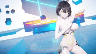 【MMD R-18 SEX DANCE】BALTIMORE hot tasty ass delicious intense pleasure buttocks [CREDIT BY] Shark100