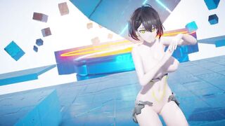 【MMD R-18 SEX DANCE】BALTIMORE hot tasty ass delicious intense pleasure buttocks [CREDIT BY] Shark100