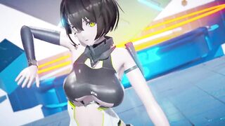【MMD R-18 SEX DANCE】BALTIMORE hot tasty ass delicious intense pleasure buttocks [CREDIT BY] Shark100