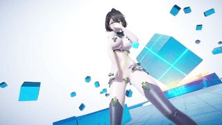 【MMD R-18 SEX DANCE】BALTIMORE hot tasty ass delicious intense pleasure buttocks [CREDIT BY] Shark100