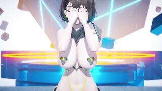 【MMD R-18 SEX DANCE】BALTIMORE hot tasty ass delicious intense pleasure buttocks [CREDIT BY] Shark100