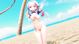 【MMD R-18 SEX DANCE】Perfect sweet hot tasty ass intense pleasure buttocks [CREDIT BY] Shinshi_No.52