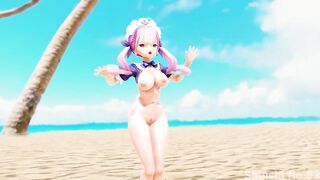 【MMD R-18 SEX DANCE】Perfect sweet hot tasty ass intense pleasure buttocks [CREDIT BY] Shinshi_No.52