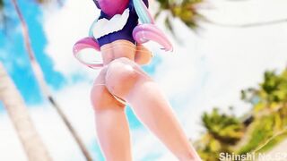 【MMD R-18 SEX DANCE】Perfect sweet hot tasty ass intense pleasure buttocks [CREDIT BY] Shinshi_No.52