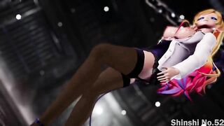 【MMD R-18 SEX DANCE】yummy sweet perfect ass hot pleasure tasty intense [CREDIT BY] Shinshi_No.52