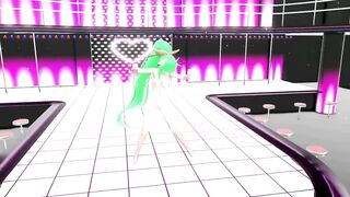HENTAI KIYOHIME FATE SERIES BERSERKER NUDE DANCE MMD 3D PONYTAIL LONG GREEN HAIR COLOR EDIT SMIXIX
